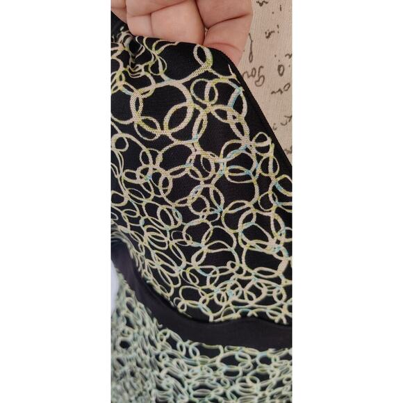 Vintage Max Studio Y2K 90's Halter Sleeveless Babydoll Top Size M Black - Picture 7 of 7